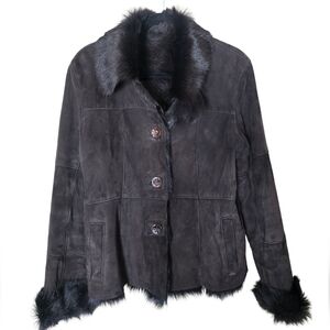 Real Fur And Suede Jacket